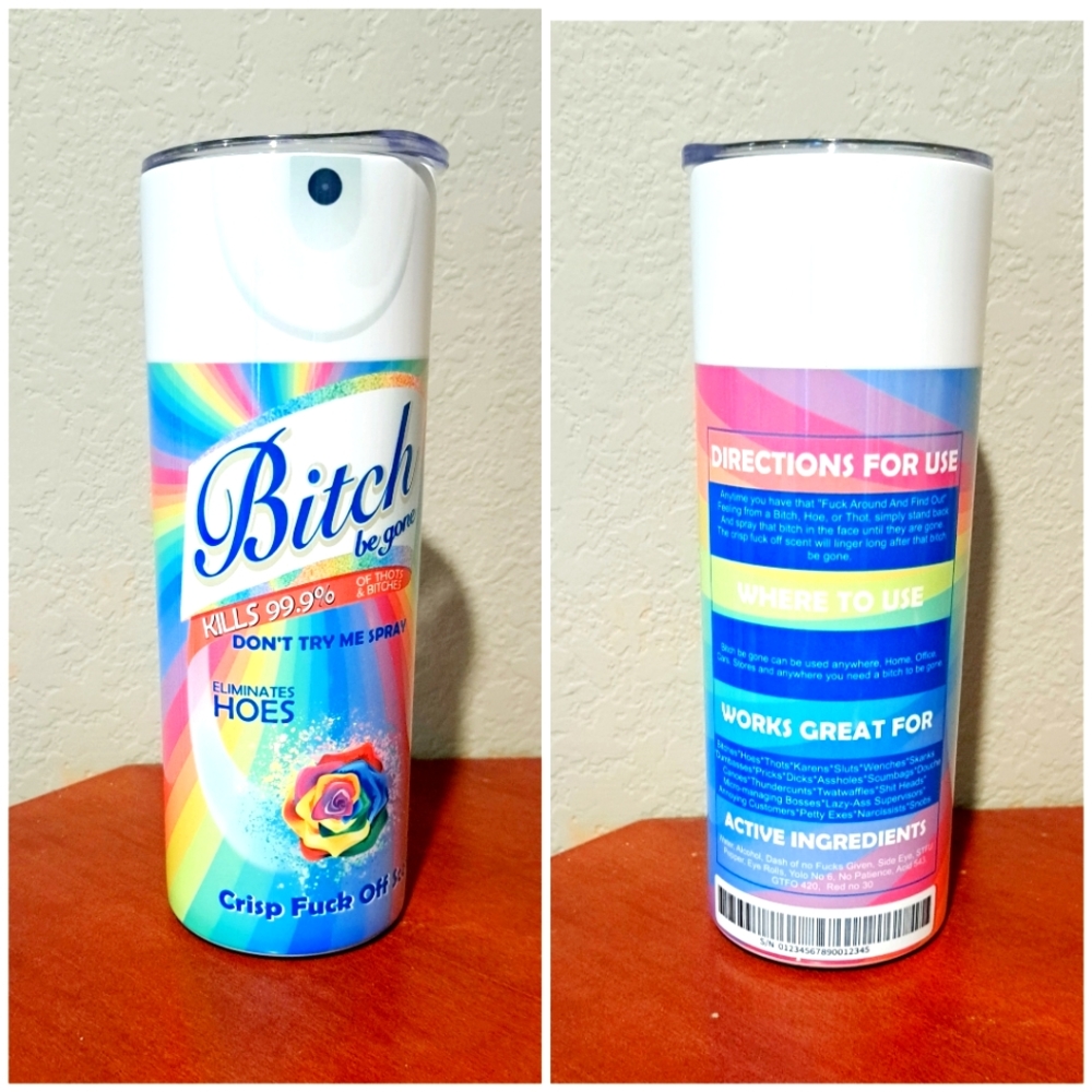 20oz  Be Gone Tumbler